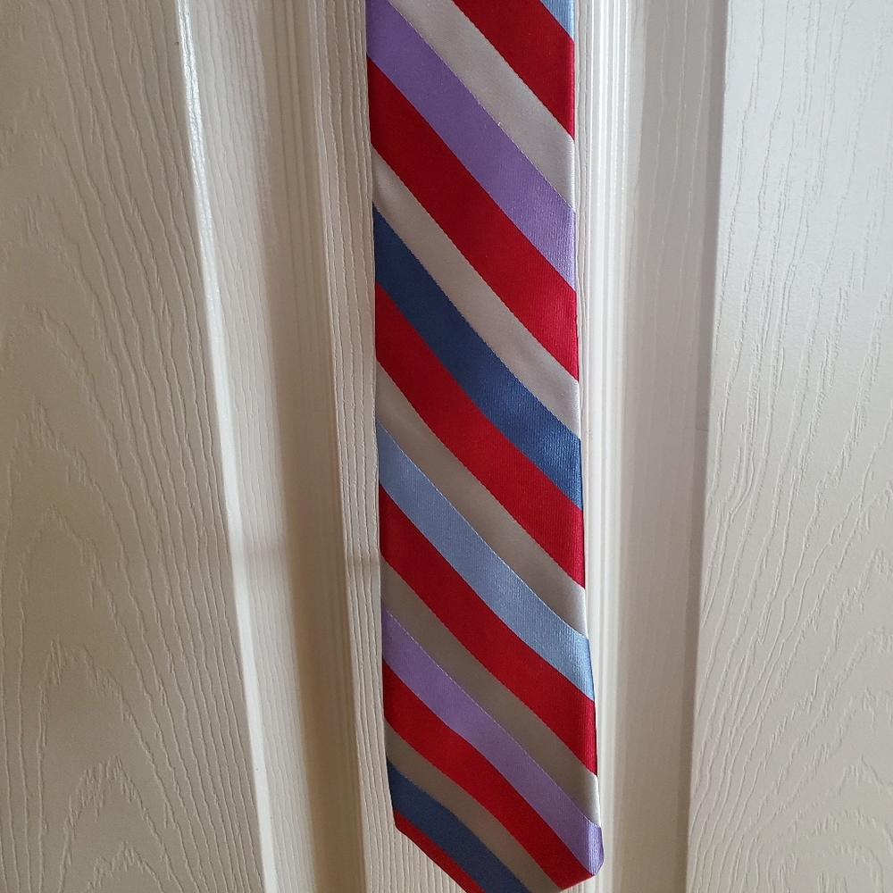 ⚡⚡Blue, red and purple tie⚡⚡ - Picture 1 of 3